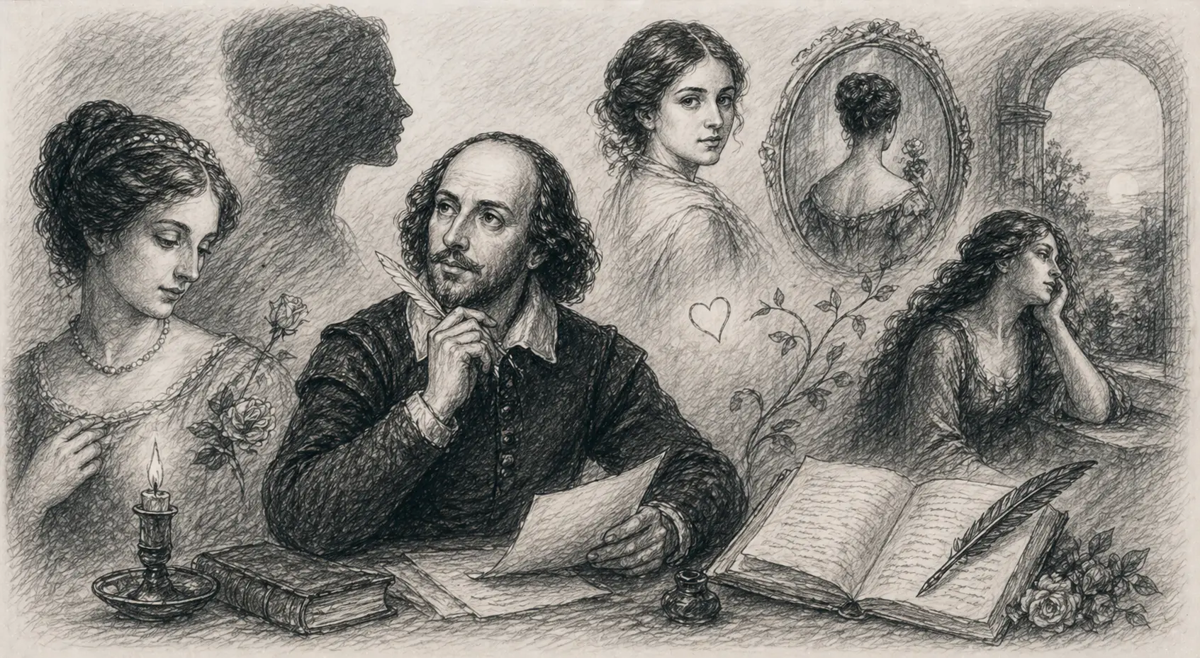 Shakespeare's Love Sonnets Collection
