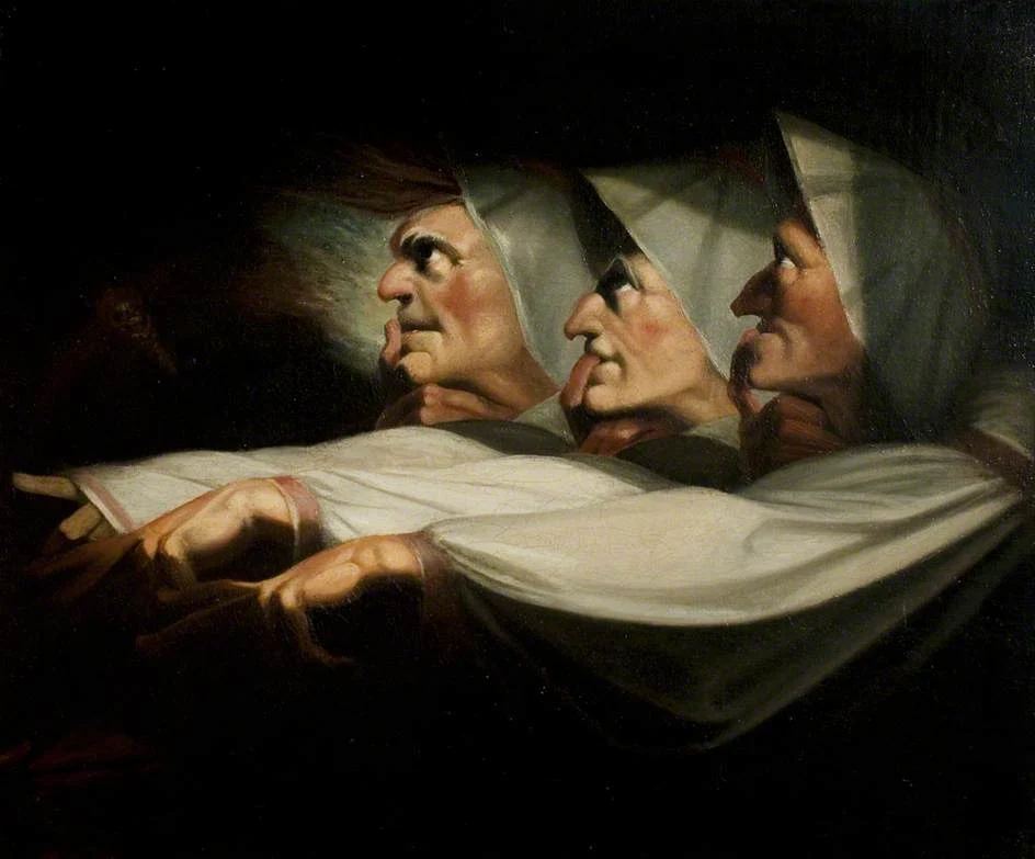 Henry Fuseli's "The Three Witches" painting (1783)